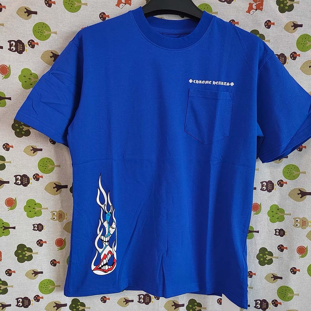 Chrome Hearts Matty Boy Space T-Shirt Blue